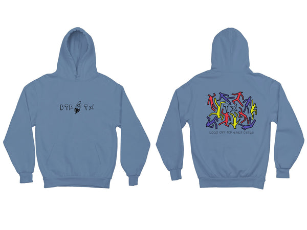 BTR x THETA XI hoodie Brought To Reality