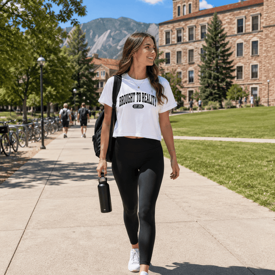 BTR Varsity Cropped T Shirt
