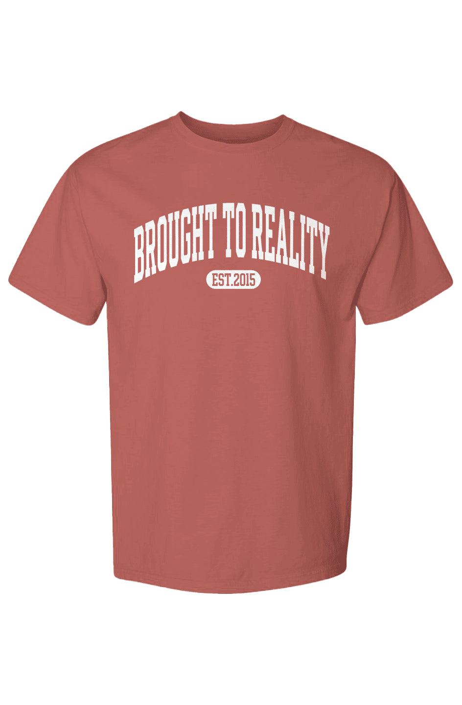 BTR Varsity T-Shirt - Brought To Reality