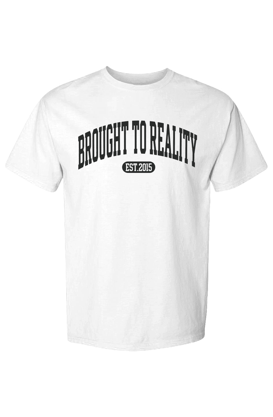BTR Varsity T-Shirt - Brought To Reality