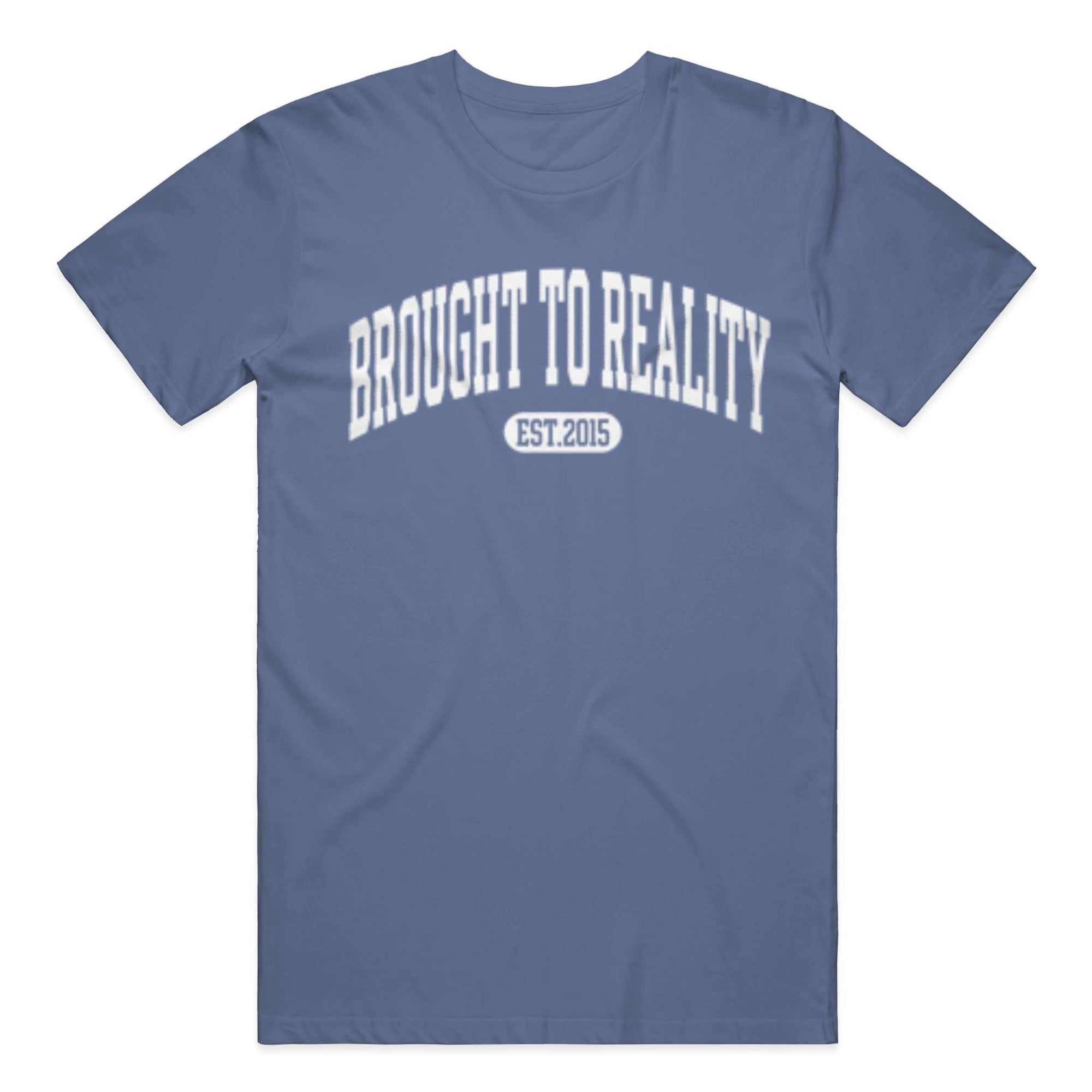 BTR Varsity T-Shirt - Brought To Reality