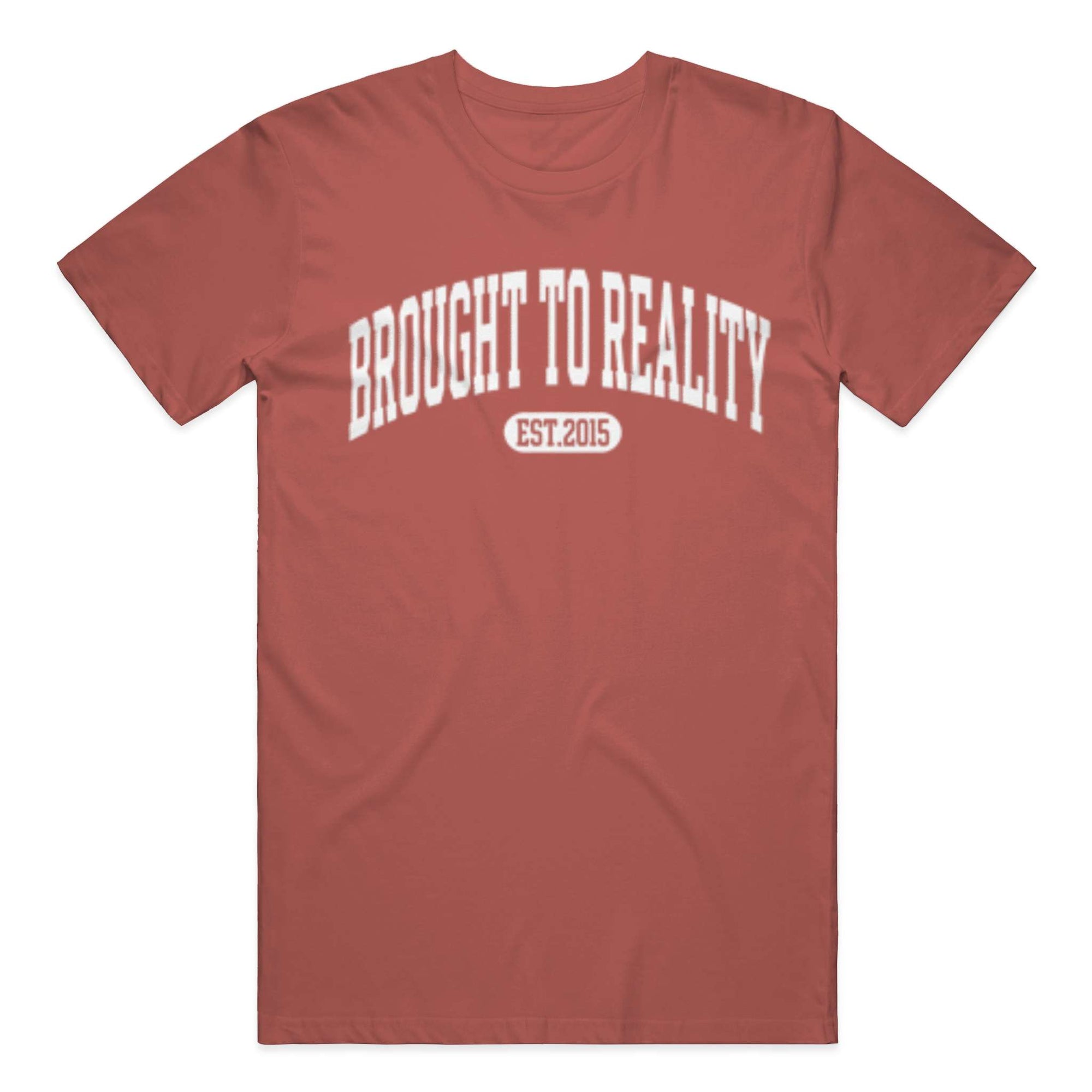 BTR Varsity T-Shirt - Brought To Reality