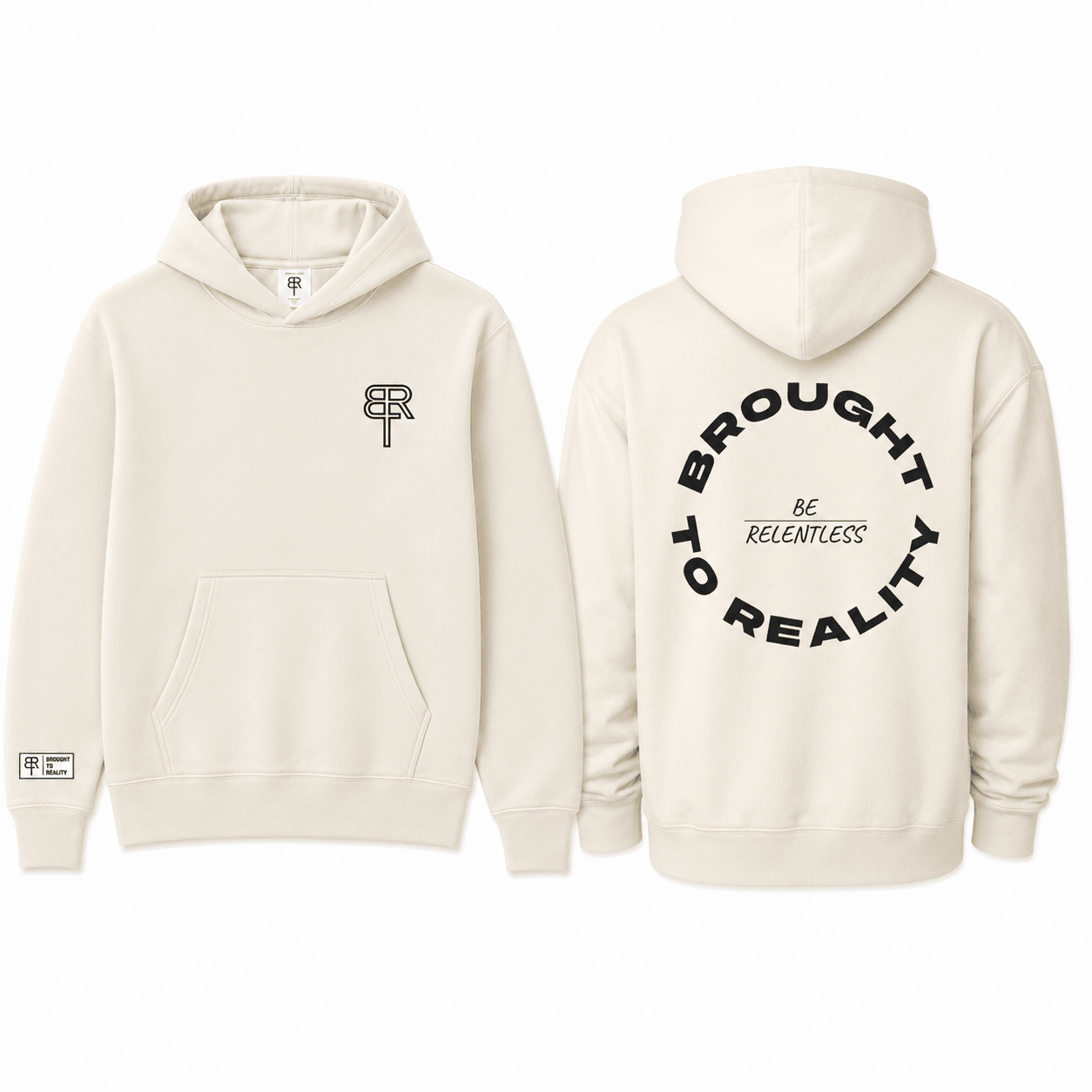 I've Got Your Back heavyweight hoodie - Brought To Reality