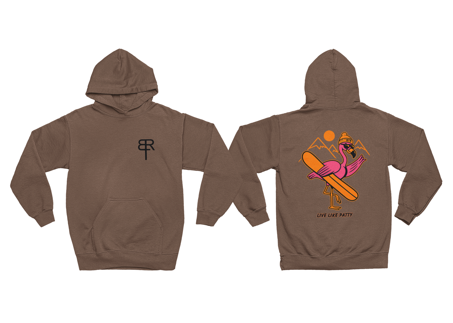 Live Like Patty Mainstreet Hooded Sweatshirt - Brought To Reality