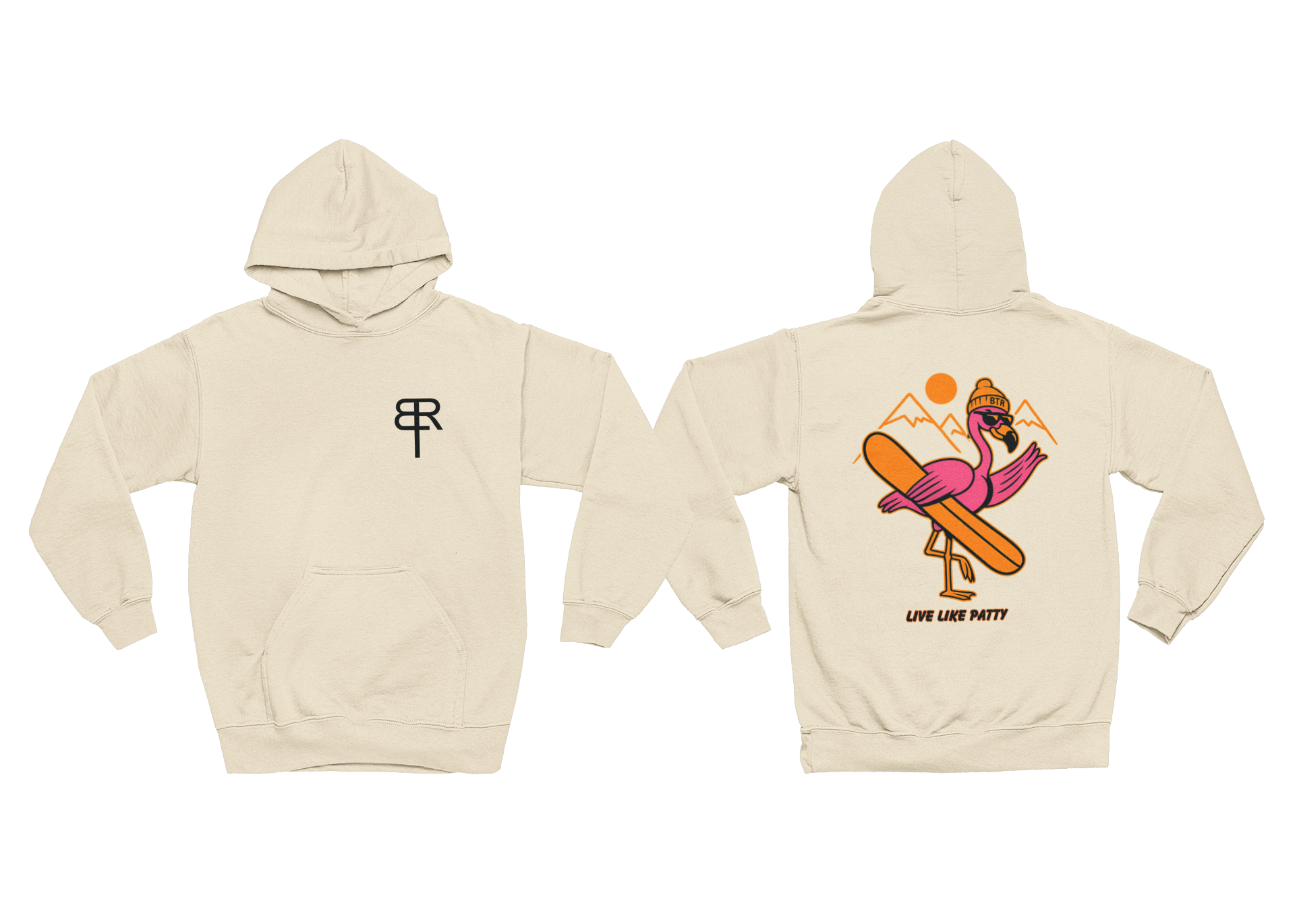 Live Like Patty Mainstreet Hooded Sweatshirt - Brought To Reality