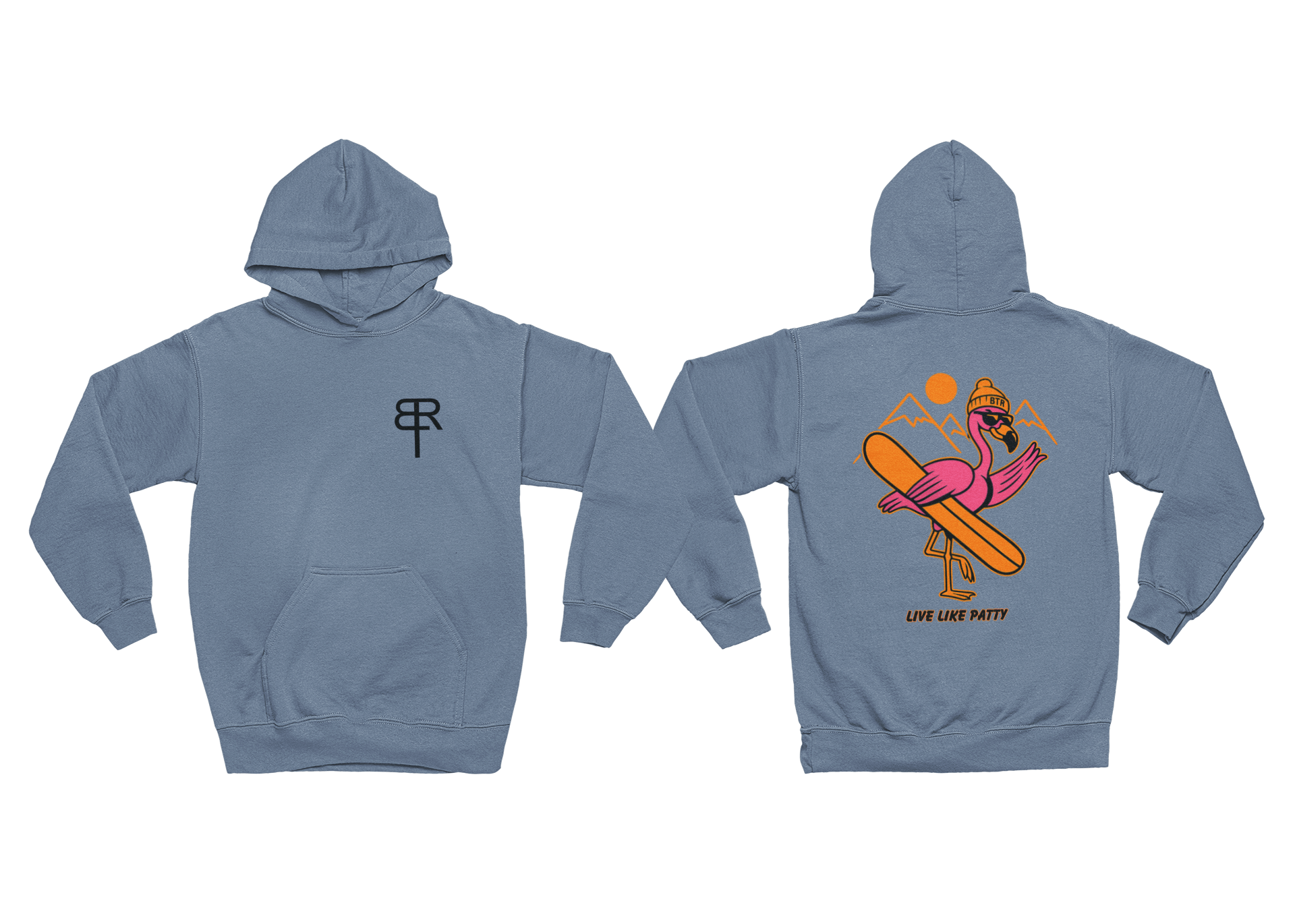 Live Like Patty Mainstreet Hooded Sweatshirt - Brought To Reality