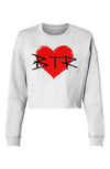 Love my BTR cropped sweatshirt - Brought To Reality