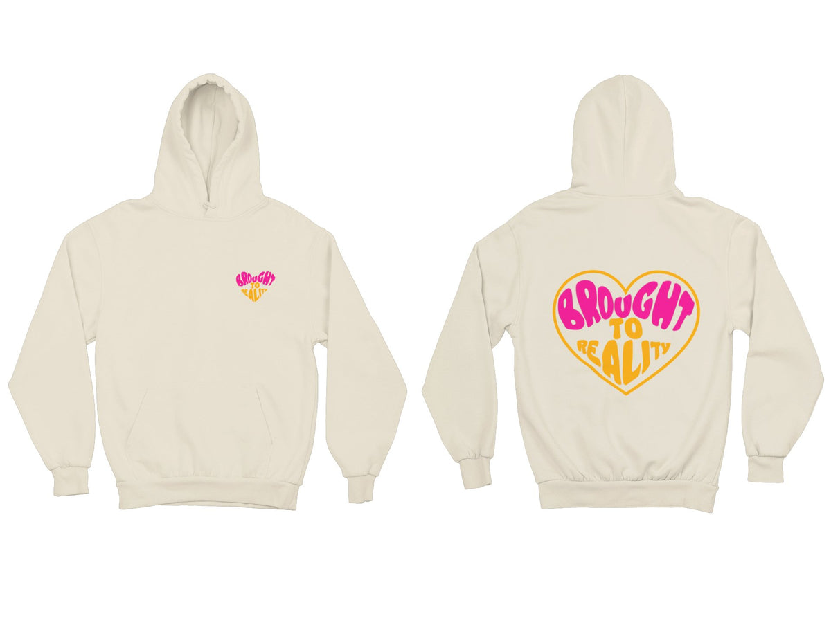 Love Yourself heavyweight pullover hoodie - Brought To Reality