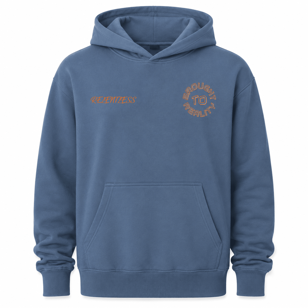 Relentless heavyweight hoodie - Brought To Reality
