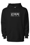 RETRO heavyweight pullover hoodie - Brought To Reality