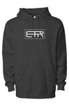 RETRO heavyweight pullover hoodie - Brought To Reality