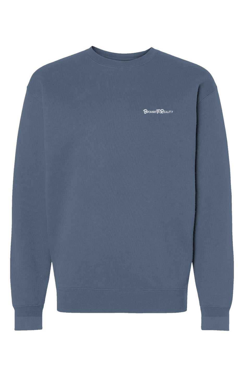 Scripted heavyweight crewneck sweatshirt - Brought To Reality