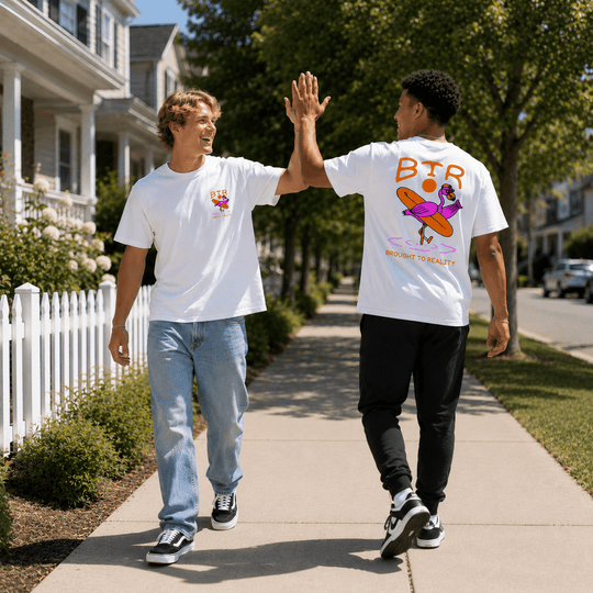 Shaka Flamingo t shirt