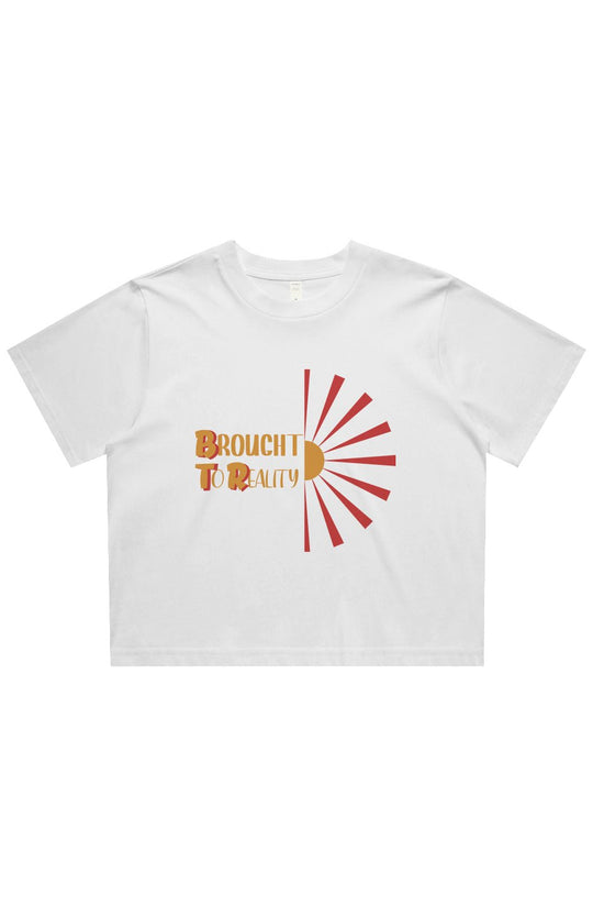 Sunburst Womens Classic Crop Tee