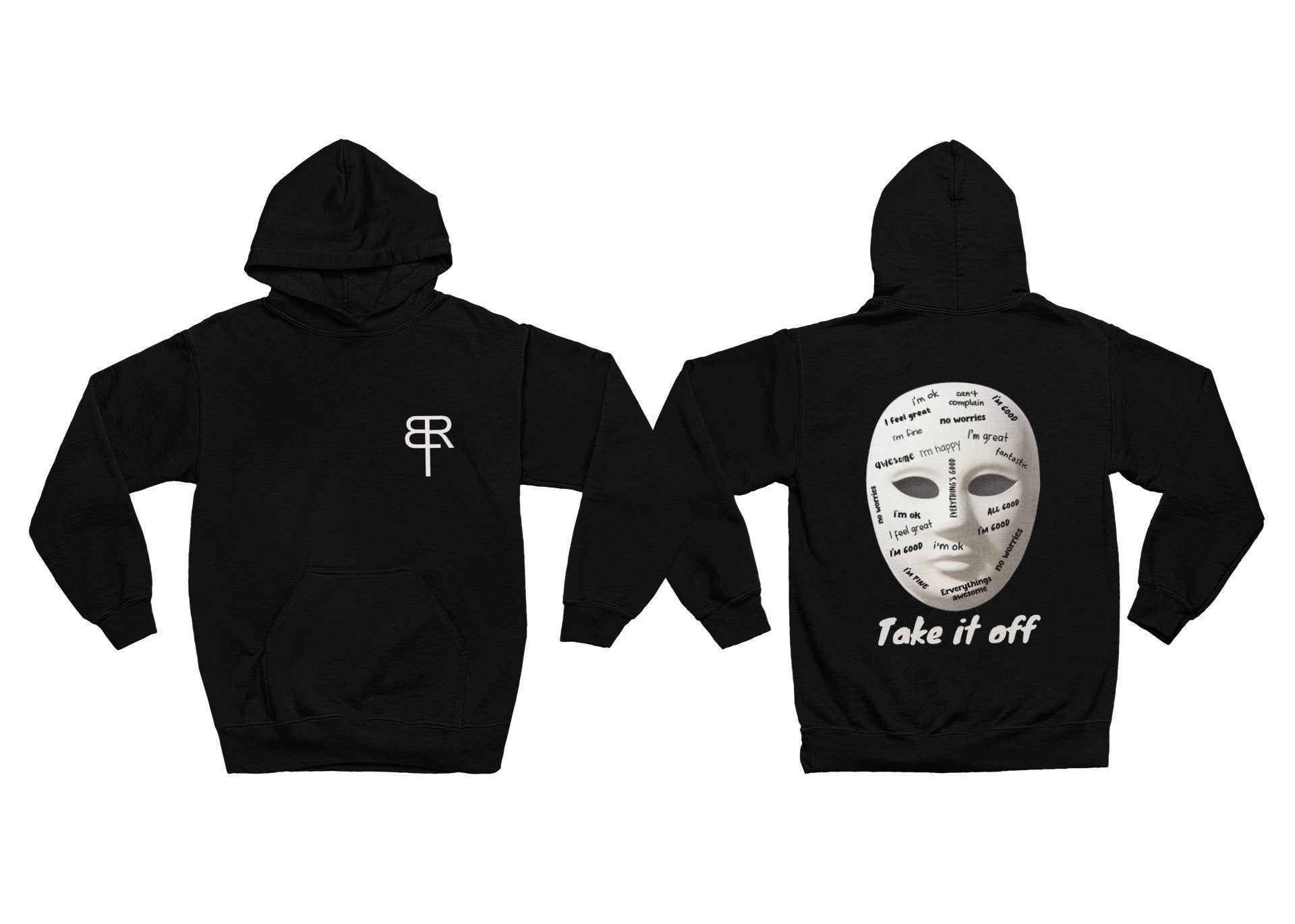 Take it off hoodie heavyweight hoodie - Brought To Reality Take it off hoodie heavyweight hoodie - Brought To Reality