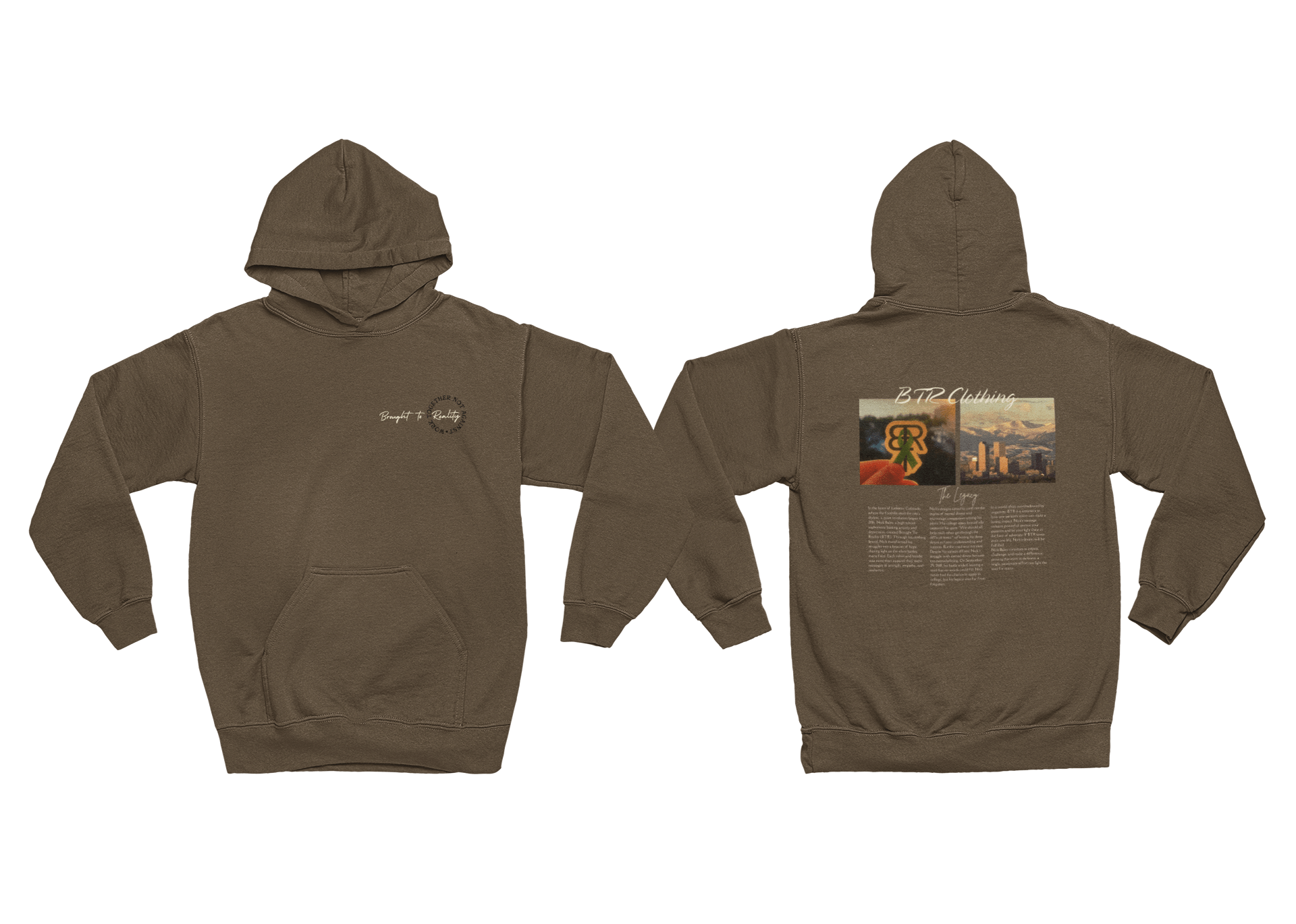 The Legacy Mainstreet Hooded Sweatshirt - Brought To Reality