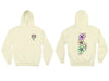 Tropical Flower heavyweight pullover hoodie - Brought To Reality