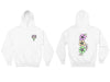 Tropical Flower heavyweight pullover hoodie - Brought To Reality