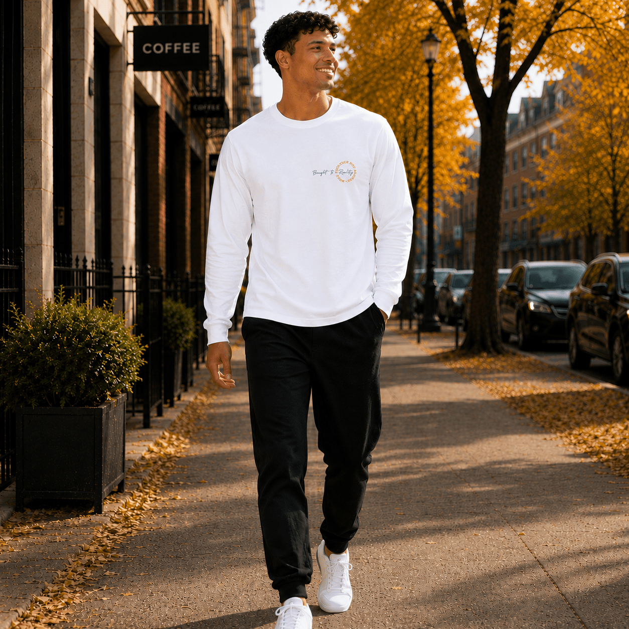 WTNA Heavyweight Long Sleeve T Shirt - Brought To Reality
