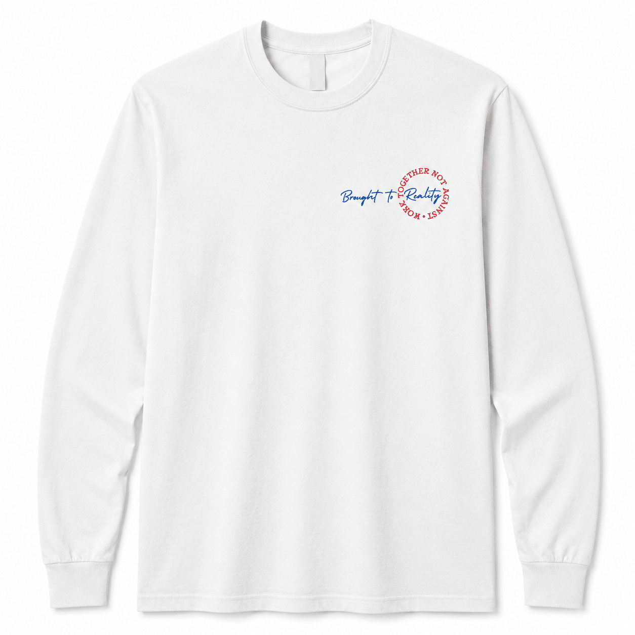 WTNA Heavyweight Long Sleeve T Shirt - Brought To Reality