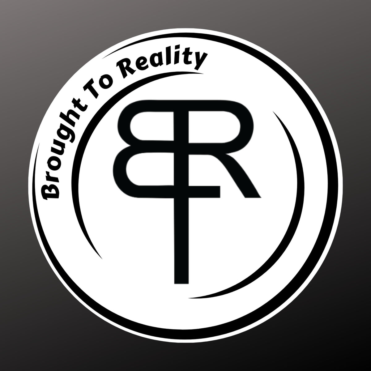 Btr Racing Sticker BTR Circle Sticker - Brought To Reality