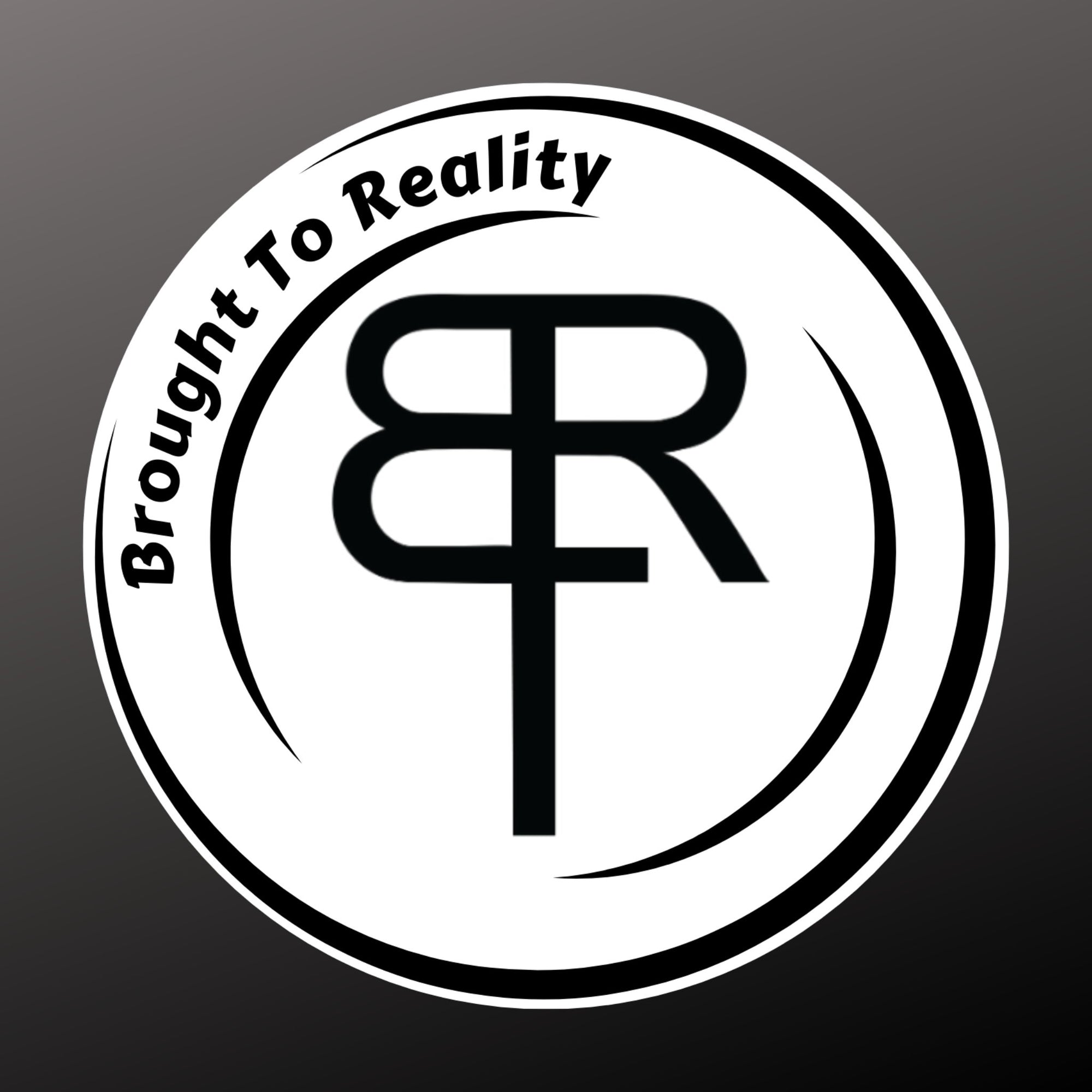 BTR Circle Sticker - Brought To Reality