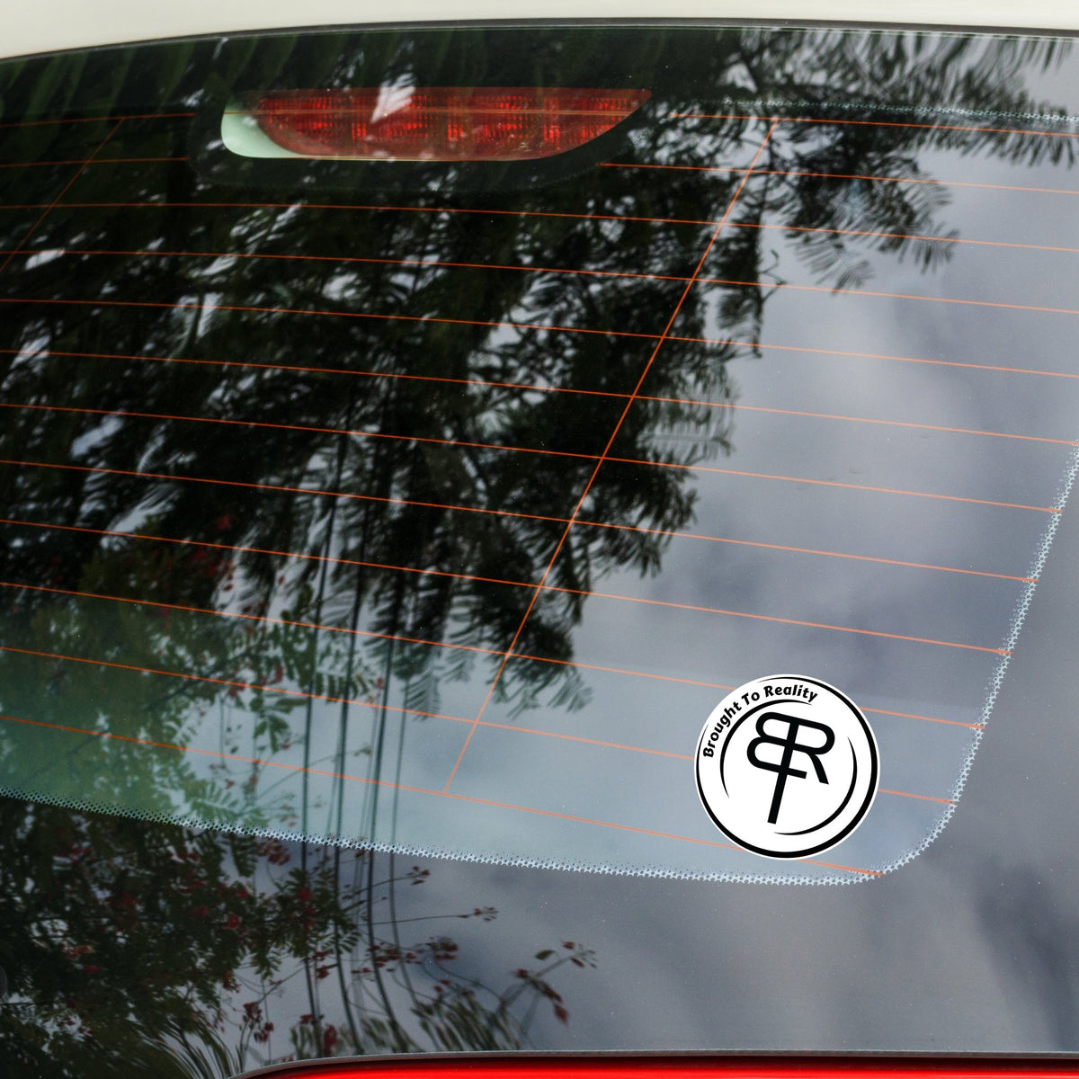 Btr Racing Sticker BTR Circle Sticker - Brought To Reality