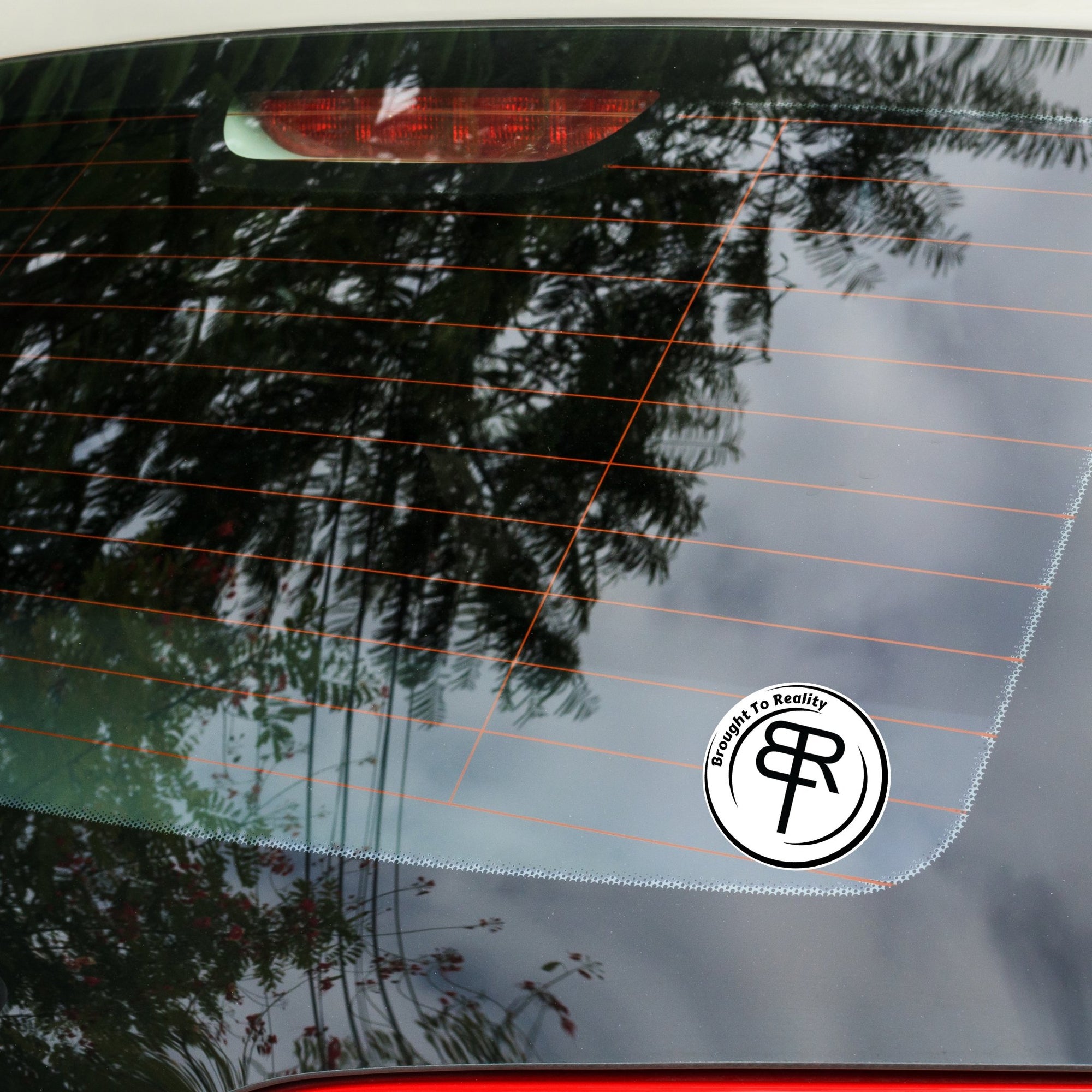 BTR Circle Sticker - Brought To Reality