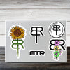 BTR Sticker Collection - Brought To Reality