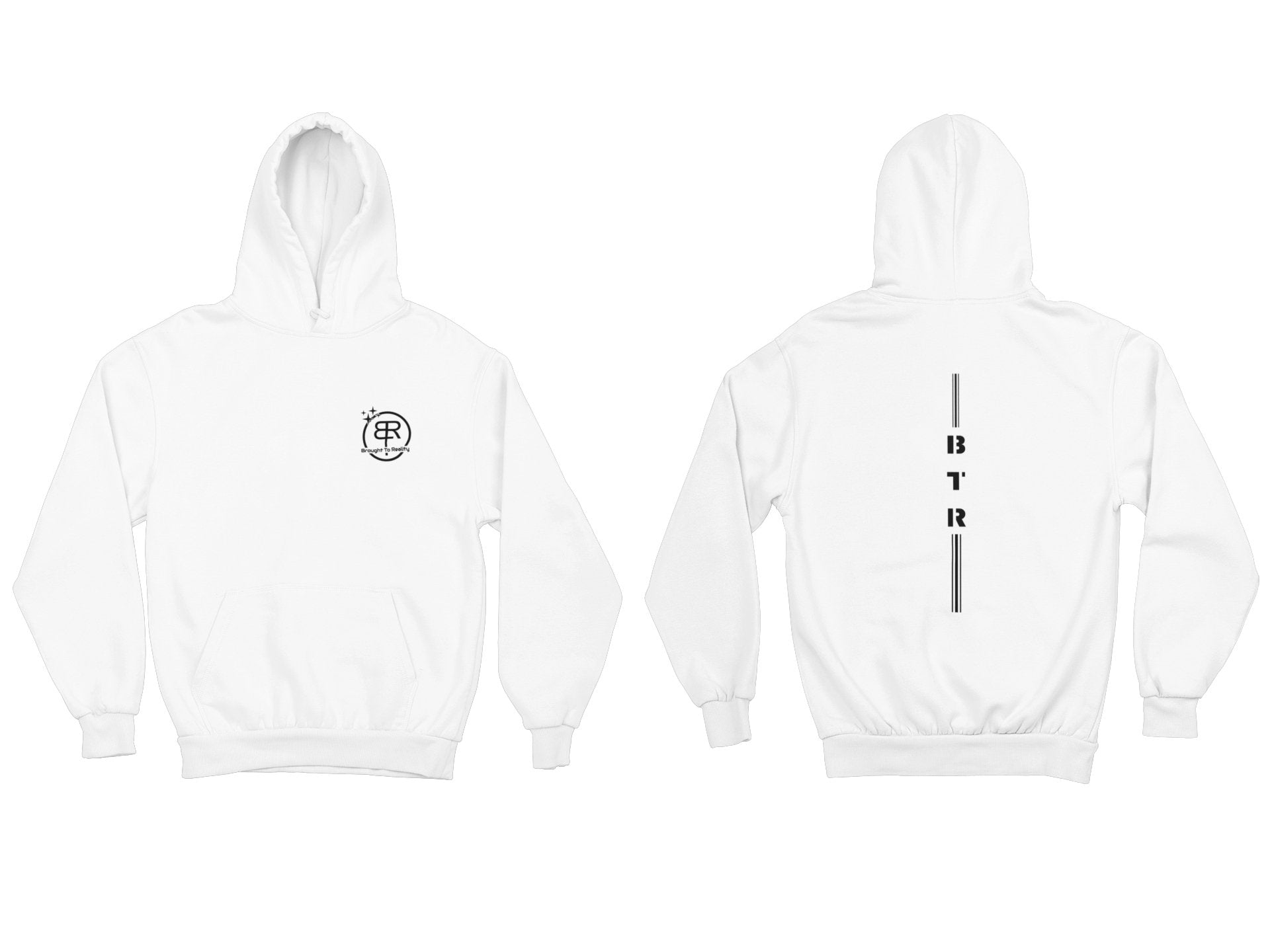 BTR Vertical hoodie - Brought To Reality