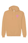 OG pink embroidered hoodie - Brought To Reality