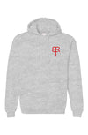 OG red embroidered hoodie - Brought To Reality