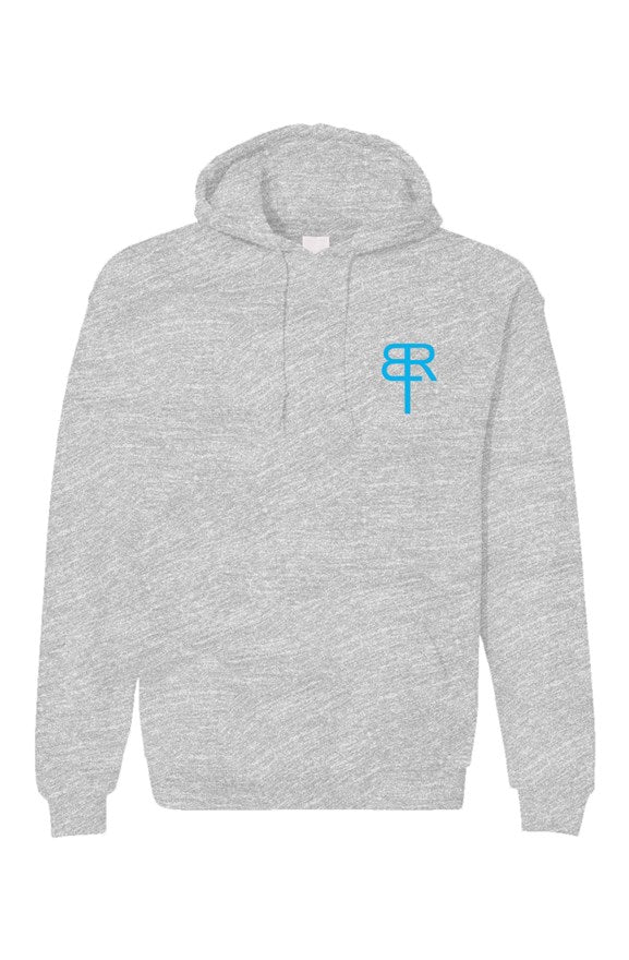 OG teal blue embroidered hoodie - Brought To Reality