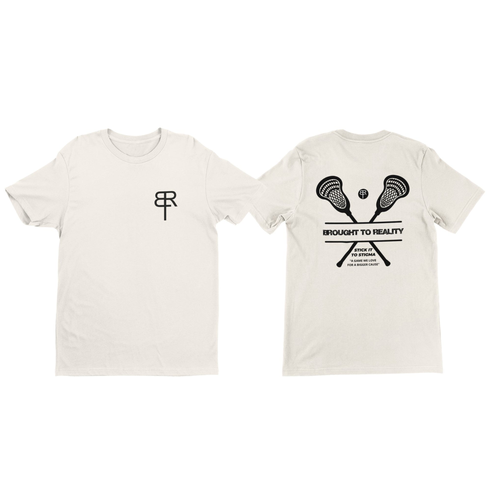 Stick it to Stigma Lax t Shirt - Brought To Reality