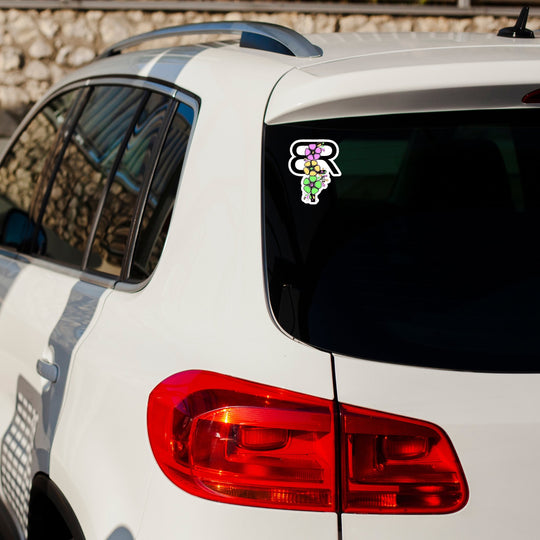 Tropical Flower Sticker