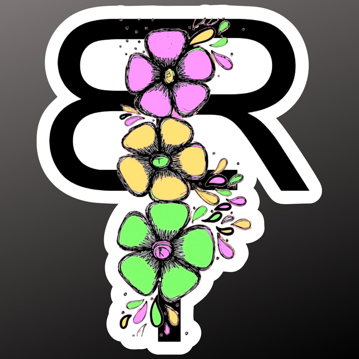 Tropical Flower Sticker - Brought To Reality